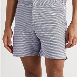 Orlebar Brown Bulldog X Fenella Slim-Fit Mid-Length Jacquard Swim Shorts